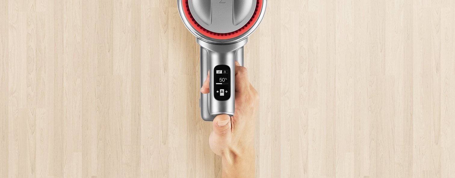 Ekran OLED urządzenia Roborock H6.