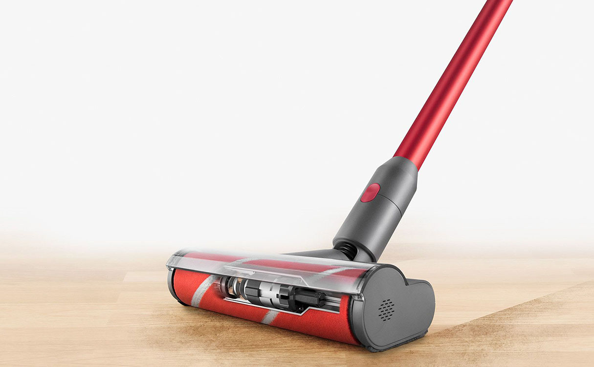 Mop Roborock H6 z nakładką do czyszczenia podłóg.